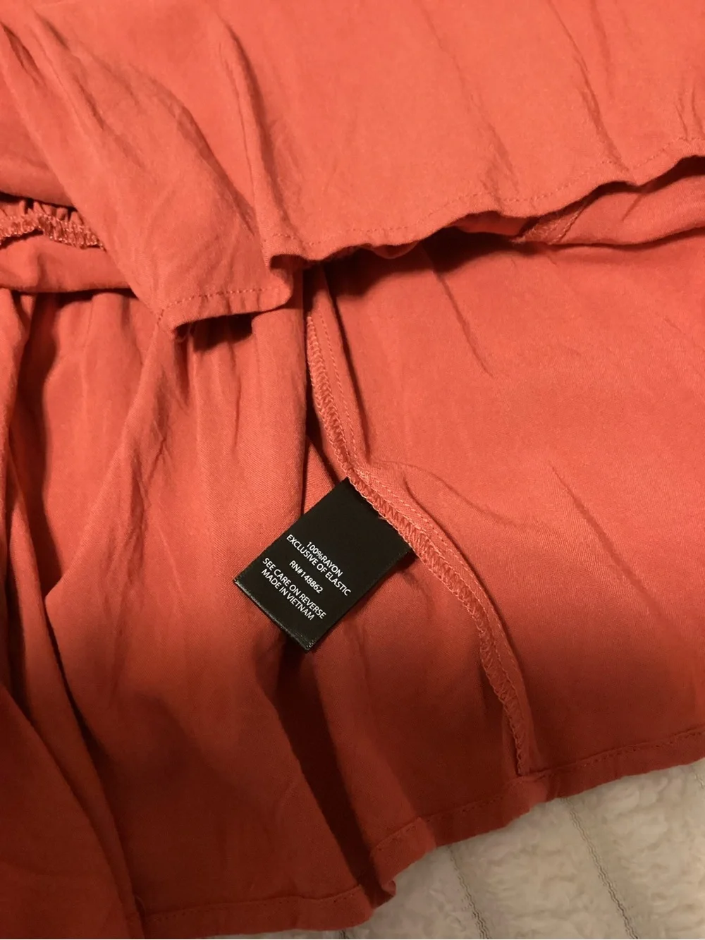 torrid Rust Button-Front Midi Sundress, EUC, size 2 (18/20) - Picture 7 of 7